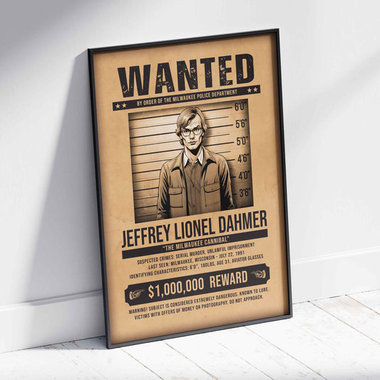 Jeffrey Dahmer Wanted Poster