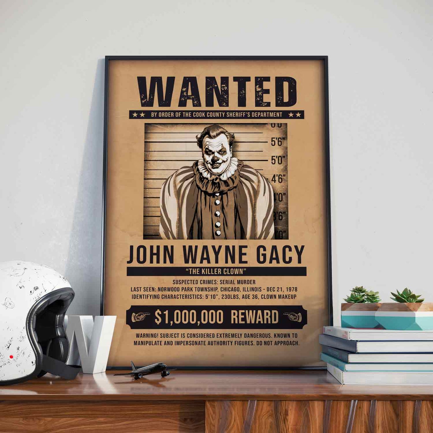 John Wayne Gacy Wanted Poster