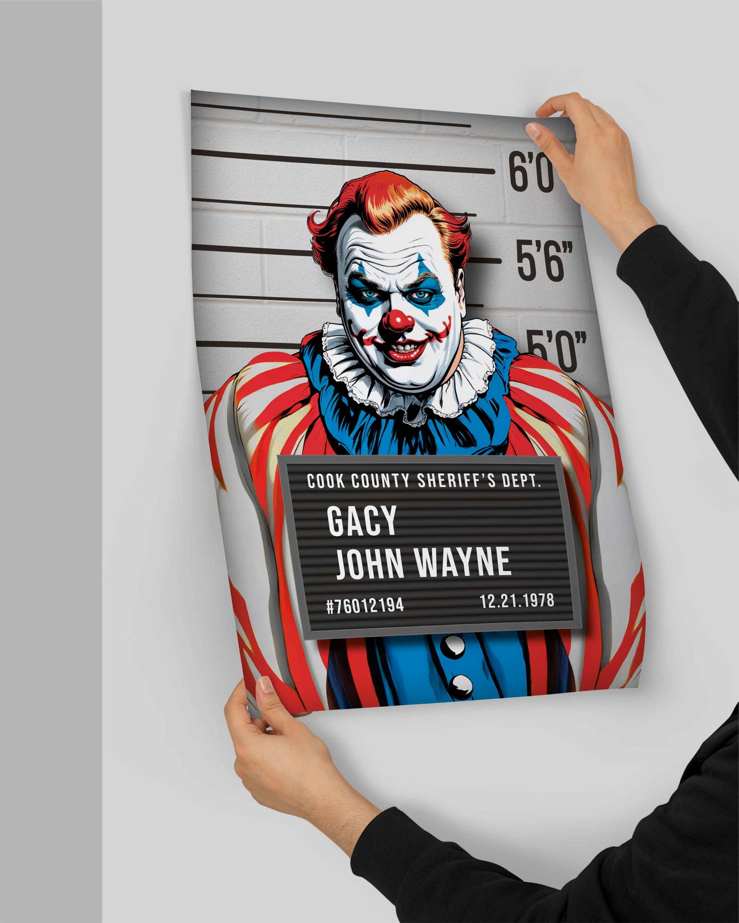 John Wayne Gacy Mugshot Poster