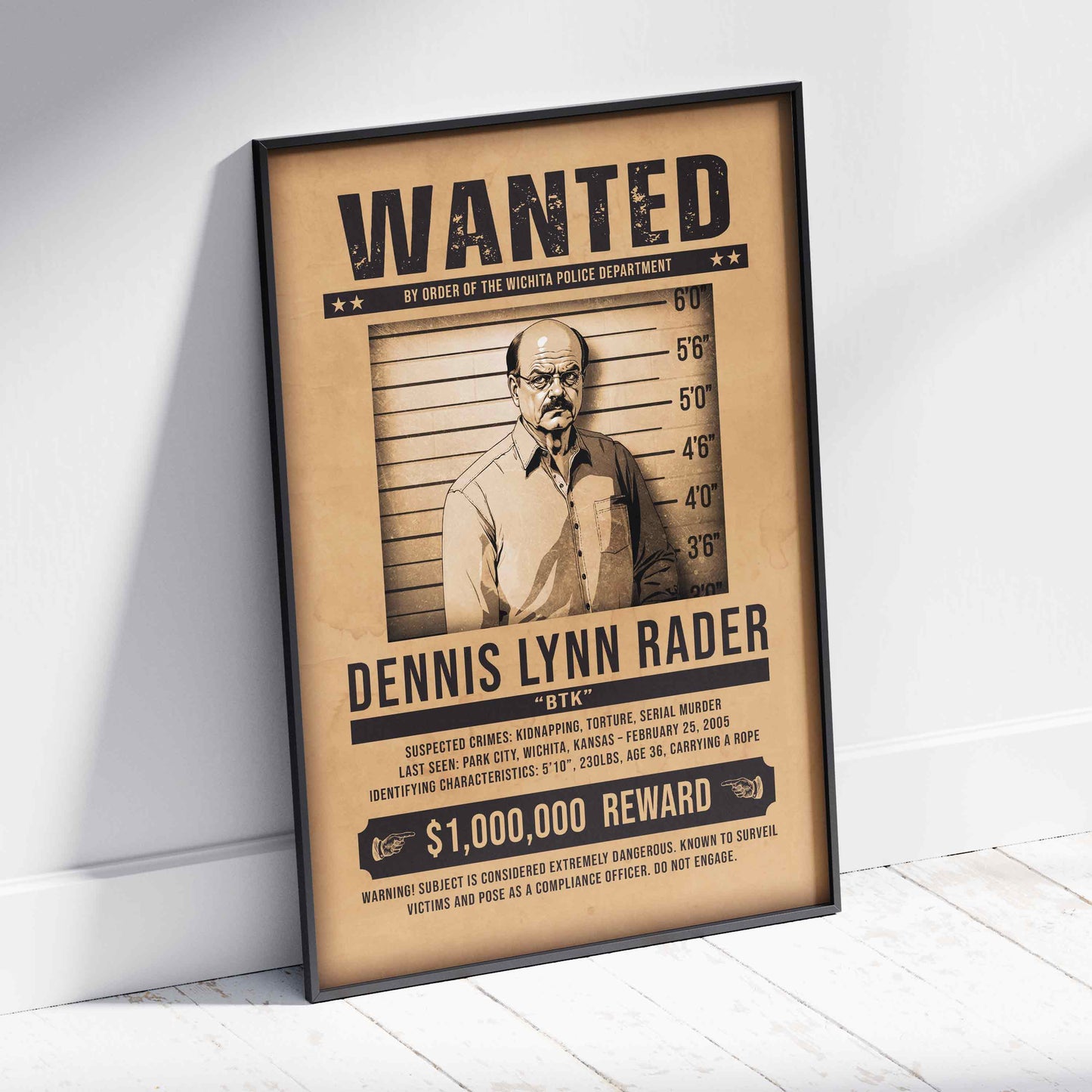Serial Killer Wanted Posters
