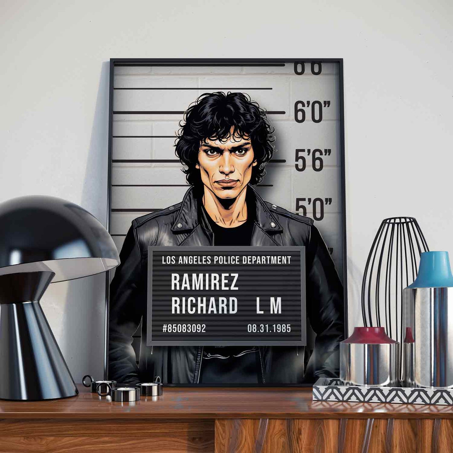 Richard Ramirez Mugshot Poster