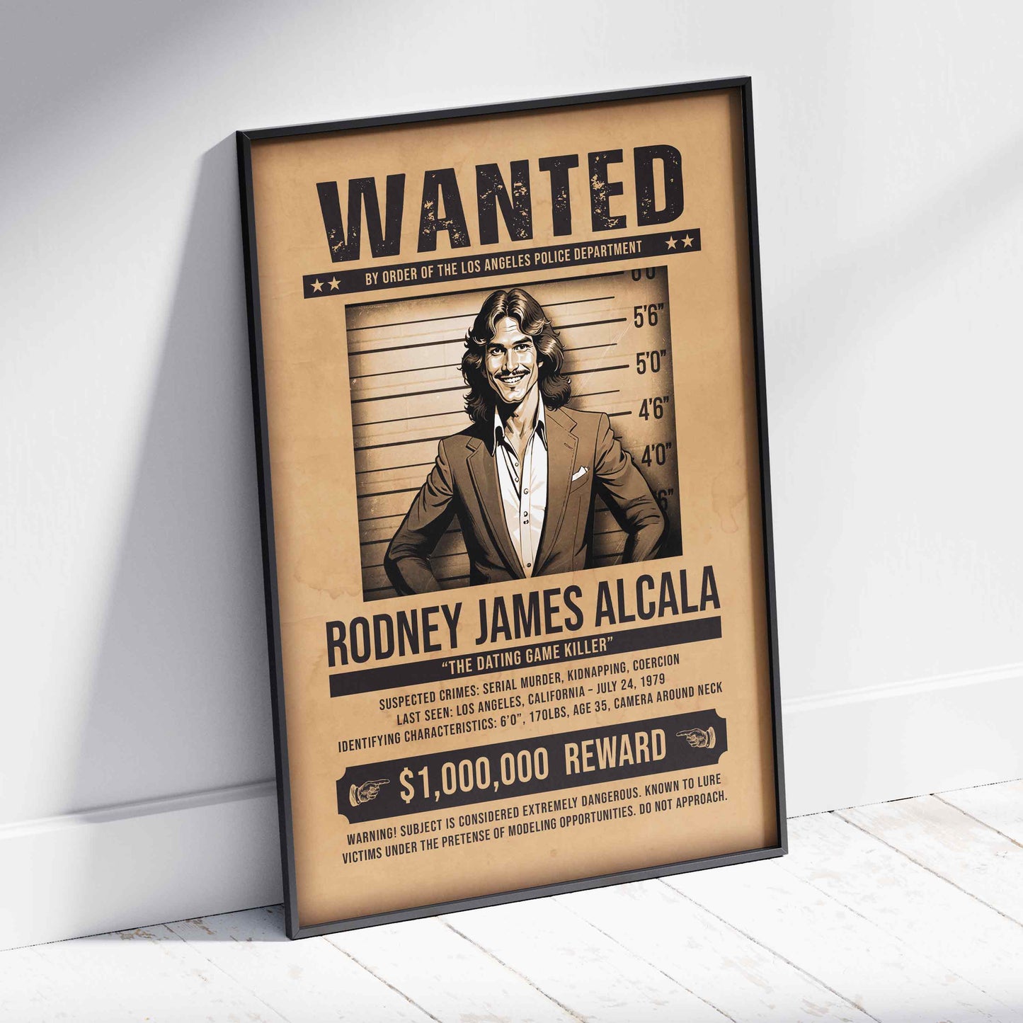 Rodney Alcala Wanted Poster