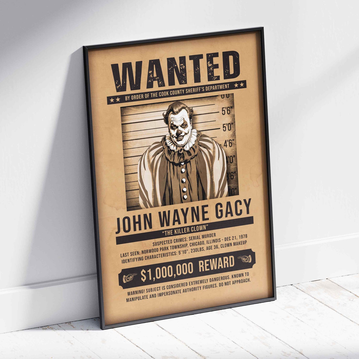 Serial Killer Wanted Posters