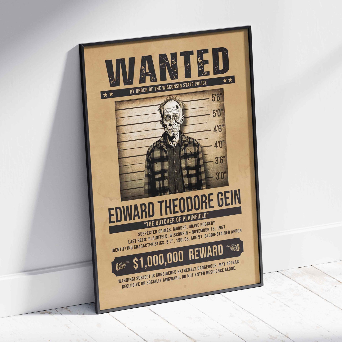 Serial Killer Wanted Posters