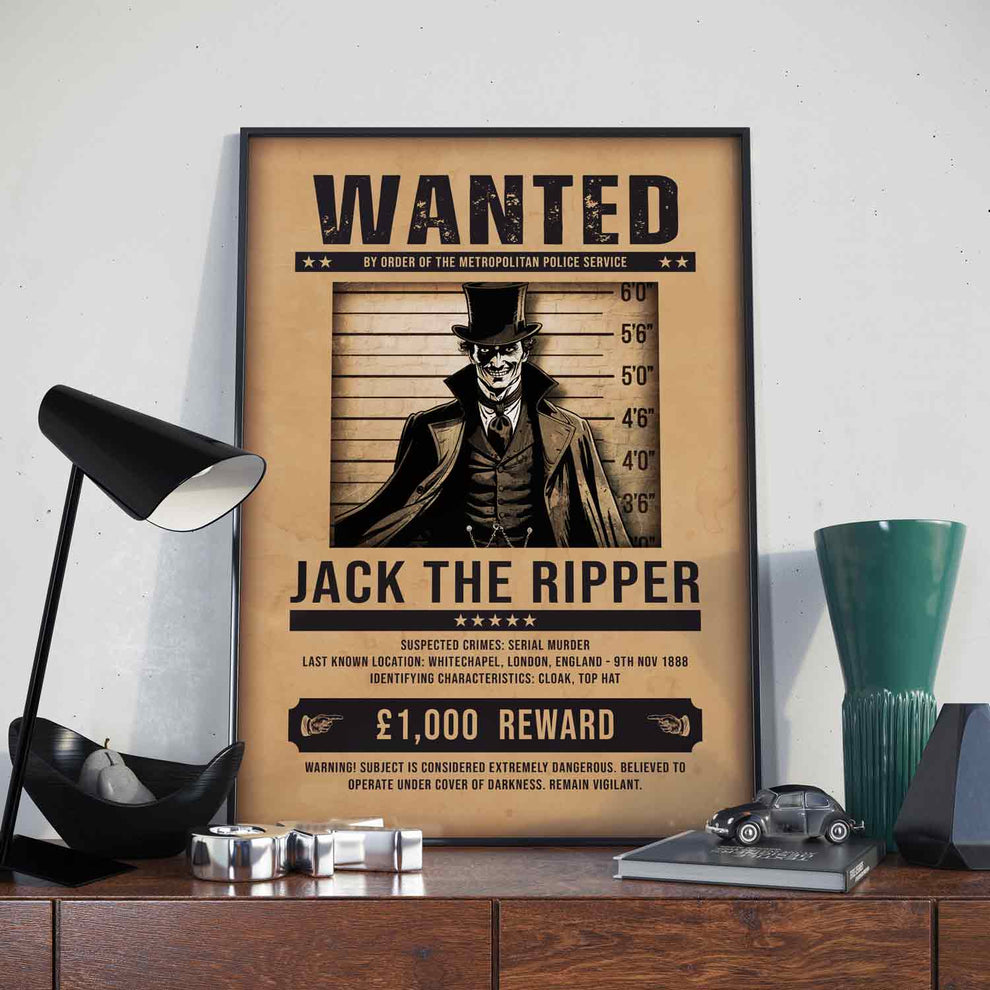 Jack The Ripper Wanted Poster – Ripper & Co