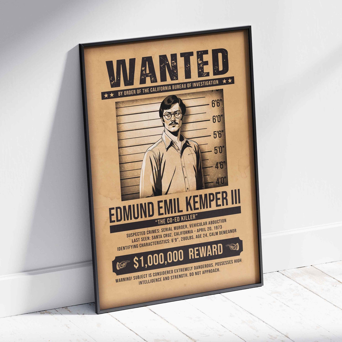 Serial Killer Wanted Posters
