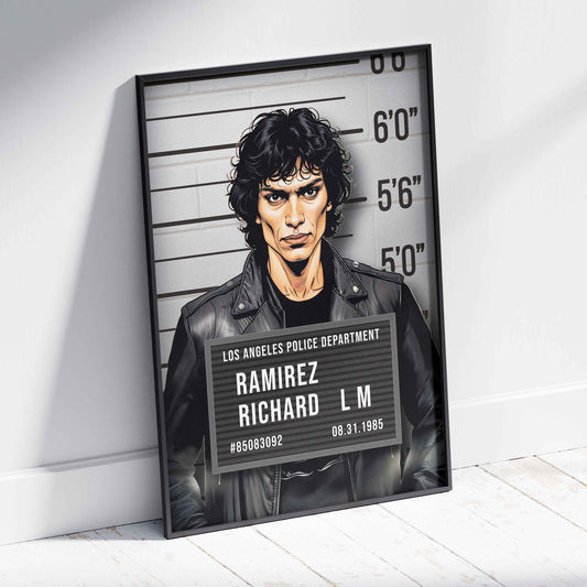 Richard Ramirez Mugshot Poster