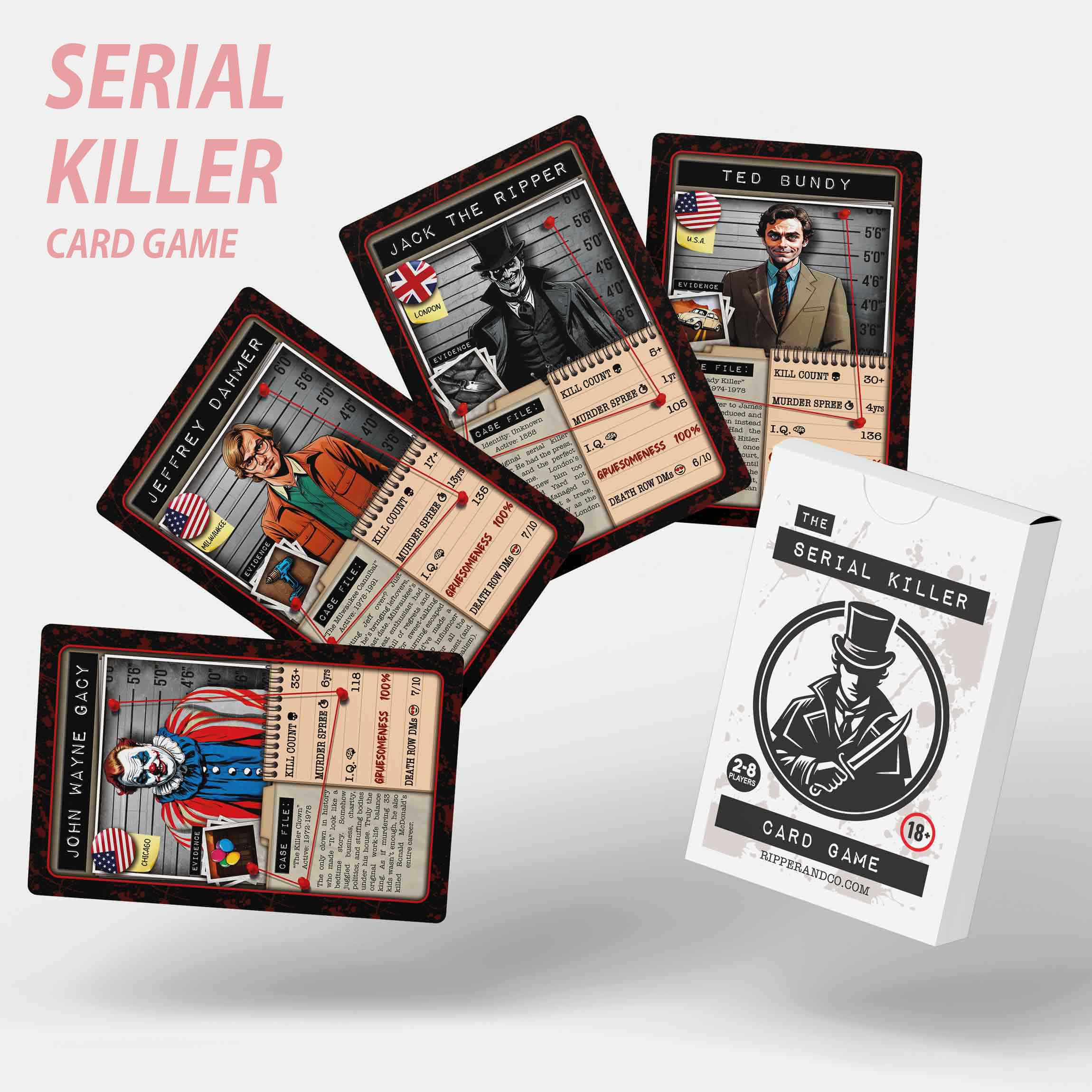 The Serial Killer Card Game – Ripper & Co