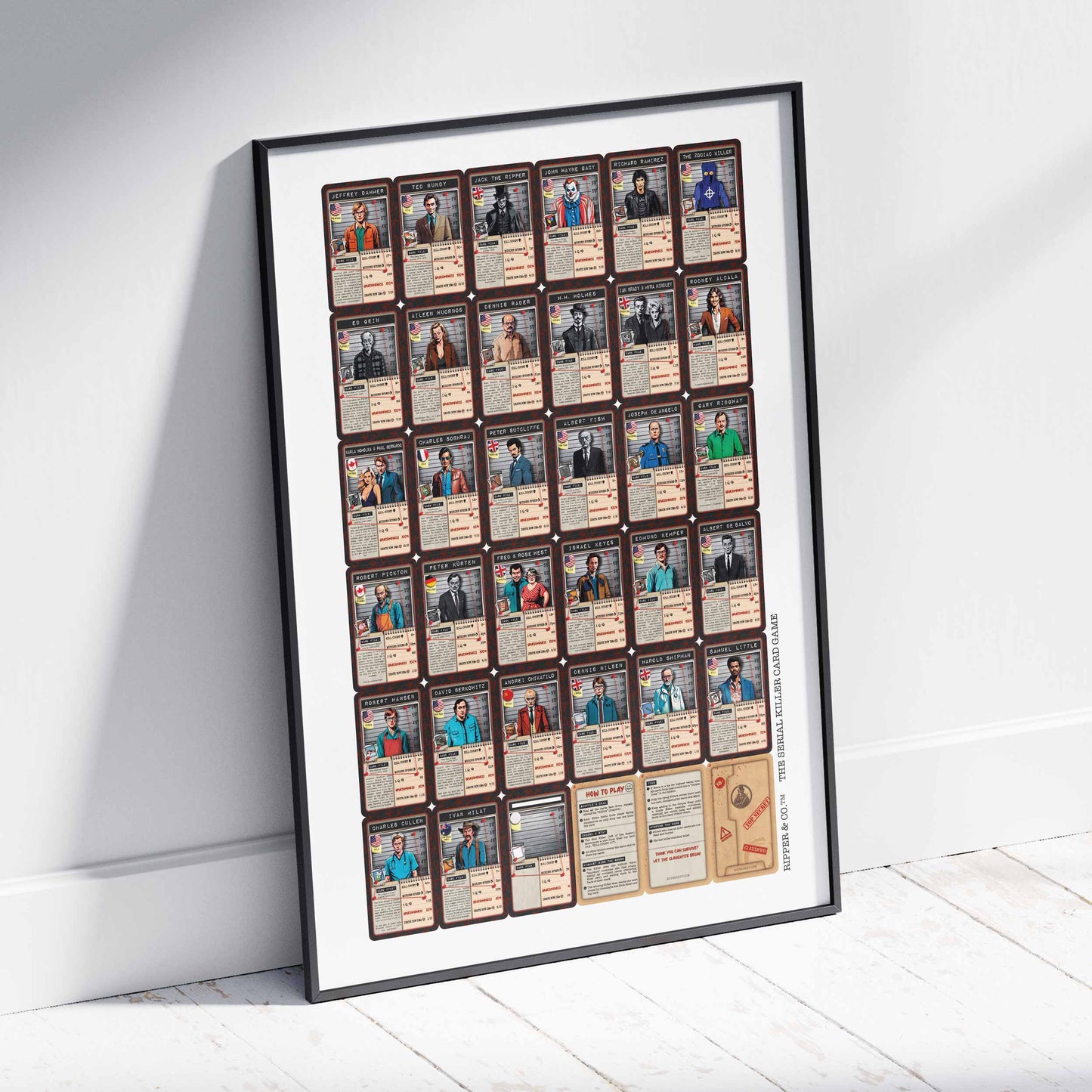The Serial Killer Card Game Poster
